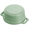 STAUB | LA COCOTTE – Cocotte – Ø 280 mm – żeliwo – zielony szałwiowy