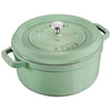 STAUB | LA COCOTTE – Cocotte – Ø 260 mm – żeliwo – zielony szałwiowy