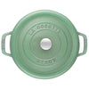 STAUB | LA COCOTTE – Cocotte – Ø 200 mm – żeliwo – zielony szałwiowy