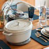 STAUB | Garnek żeliwny LA COCOTTE – owalny – 230 mm – biała trufla