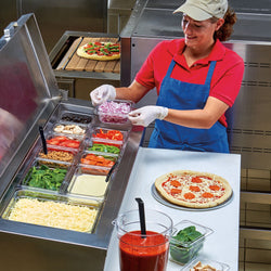(6 sztuk) CAMBRO | Camview® – pojemniki z kopolimeru GN 1/4 – przezroczyste – wysokość: 65 mm – bez BPA