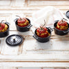 STAUB | LA COCOTTE - Zestaw Cocotte - Ø 140 mm - 3-szt. - Żeliwo - Czarny