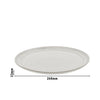 STAUB | DINING LINE – talerz płaski – Ø 260 mm – ceramika – biały trufla