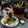 STAUB | DINING LINE – talerz płaski – Ø 260 mm – ceramika – biały trufla