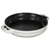 STAUB | ZESTAW STACKABLE – zestaw garnków – 2 szt. – Ø 240 mm – żeliwo – biały trufla
