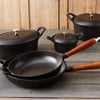 STAUB | PANS – patelnia – średnica 240 mm – żeliwo – czarna | okrągła