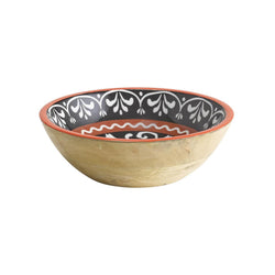 (6 sztuk) Miska - MANGO - drewno - 1,1 litra - Ø 240 mm - Sycylia