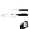 ZWILLING | ALL * STAR – zestaw noży – 2 sztuki – srebrny