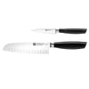 ZWILLING | ALL * STAR – zestaw noży – 2 sztuki – srebrny