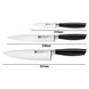ZWILLING | ALL * STAR – zestaw noży – 3 sztuki – srebrny