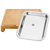 ZWILLING | BBQ+ – deska do krojenia z tacką ociekową – 390 x 300 mm