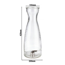 Szklanka z kranem - Ø 155 mm