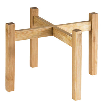 Stelaż - drewno bambusowe - wysokość: 140 mm - pasuje do modeli 10430 i 10435 - Prime Gastro