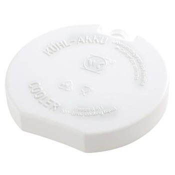 (6 sztuk) Wkład chłodzący - Polietylen - Ø 105 mm - Biały - Prime Gastro