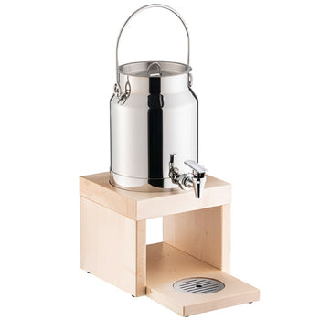 Dozownik mleka - BRIDGE - 3 litry - z wkładem chłodzącym w podstawie i adapterem bezdotykowym - Prime Gastro