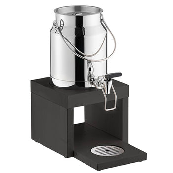 Dozownik mleka - BRIDGE - 3 litry - z wkładem chłodzącym w podstawie i adapterem bezdotykowym - Prime Gastro