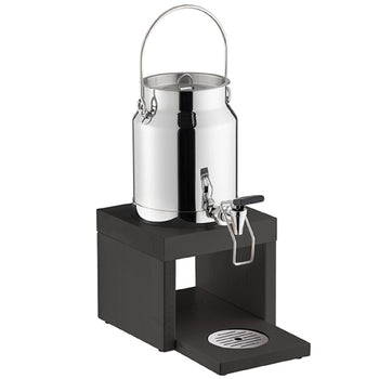 Dozownik mleka - BRIDGE - 3 litry - z wkładem chłodzącym w podstawie i adapterem bezdotykowym - Prime Gastro