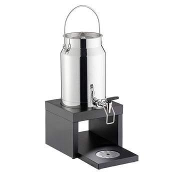 Dozownik mleka - BRIDGE - 5 litrów - wraz z wkładem chłodzącym w podstawie i adapterem bezdotykowym - Prime Gastro