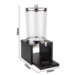 Dozownik do soków - BRIDGE - 4 litry - wraz z podstawą, 2 akumulatorami i adapterem bezdotykowym