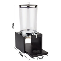 Dozownik do soków - BRIDGE - 6 litrów - wraz z podstawą, 2 akumulatorami i adapterem bezdotykowym