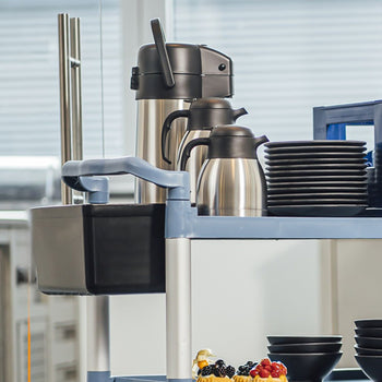 (6 sztuk) Dzbanek próżniowy - CLASSIC - 1 litr - obsługa jedną ręką - Prime Gastro