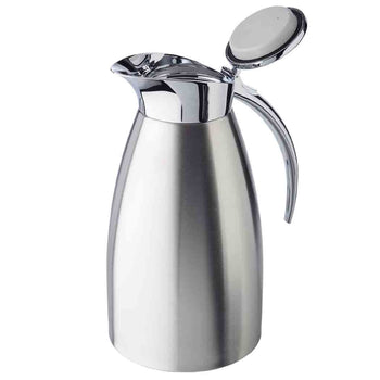 Termos - ADVANCED - stal nierdzewna - 1,5 litra - automatyczny, obsługiwany jedną ręką - Prime Gastro