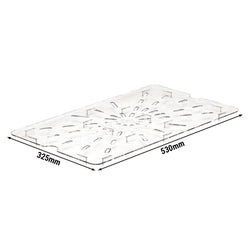 (6 sztuk) CAMBRO | Camview® - Durszlak z kopolimeru GN 1/1 - przezroczysty - bez BPA
