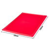 (6 sztuk) CAMBRO | SafeTrak – pokrywki z polipropylenu GN 1/1 – czerwone