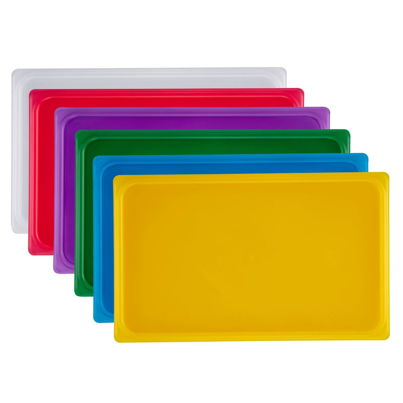 CAMBRO | SafeTrak – pokrywka z polipropylenu GN 1/1 – zestaw wielokolorowy