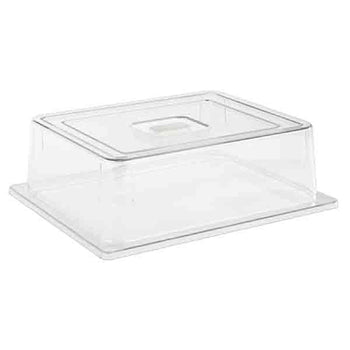 (6 sztuk) GN 1/2 pokrywa - poliwęglan - wysokość: 95 mm - Prime Gastro