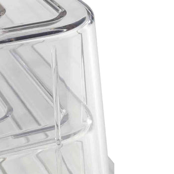 (6 sztuk) GN 1/2 pokrywa - poliwęglan - wysokość: 95 mm - Prime Gastro