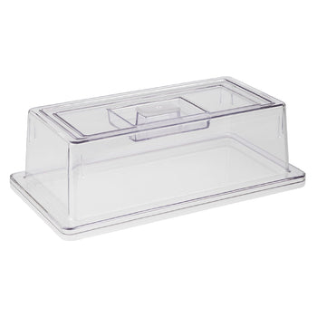 (6 sztuk) GN 1/3 pokrywa - poliwęglan - wysokość: 105 mm - Prime Gastro