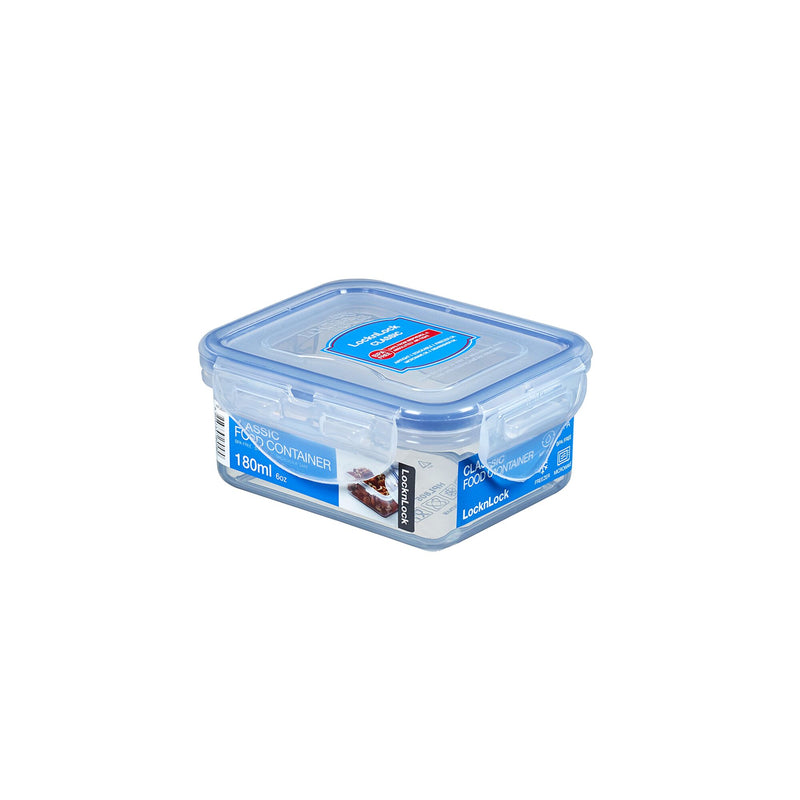(12 sztuk) LocknLock | Wielofunkcyjne pudełko Classic – 180 ml – przezroczyste