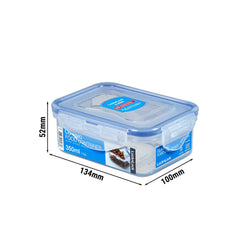 (12 Stück) LocknLock | Multifunktionsbox Classic - 350ml - transparent