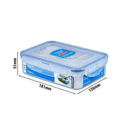 (12 Stück) LocknLock | Multifunktionsbox Classic - 550ml - transparent