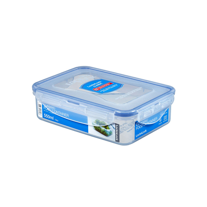 (12 Stück) LocknLock | Multifunktionsbox Classic - 550ml - transparent