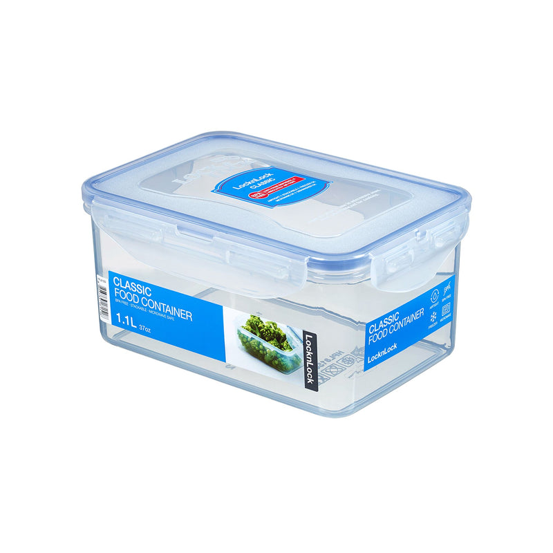 (6 Stück) LocknLock | Multifunktionsbox Classic - 1100ml - transparent