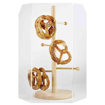 Ochrona higieniczna - wysokość: 500 mm - nadaje się do stojaków na precle - Prime Gastro