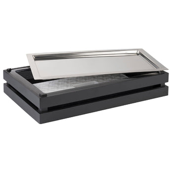 (6 sztuk) Pojemniki GN 1/1 wkładka - SUPERBOX - polistyren - wysokość: 85 mm - Prime Gastro