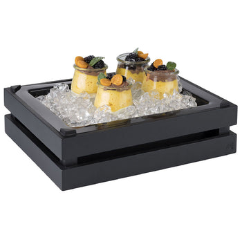 (6 sztuk) Pojemniki GN 1/2 wkładka - SUPERBOX - polistyren - wysokość: 85 mm - Prime Gastro