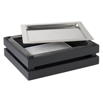 (6 sztuk) Pojemniki GN 1/2 wkładka - SUPERBOX - polistyren - wysokość: 85 mm - Prime Gastro