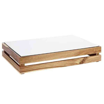 Pudełko drewniane - SUPERBOX - wysokość: 105 mm - odpowiednie do GN 1/1 - Prime Gastro