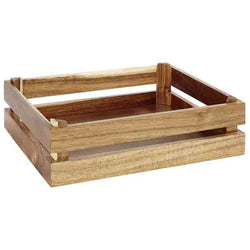 Pudełko drewniane - SUPERBOX - wysokość: 105 mm - odpowiednie do GN 1/2