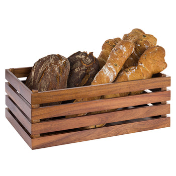 Skrzynka drewniana - SUPERBOX - wysokość: 200 mm - odpowiednia do GN 1/1 - Prime Gastro