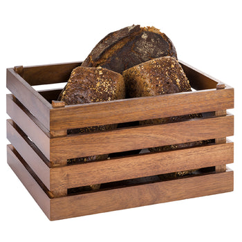 Skrzynka drewniana - SUPERBOX - wysokość: 200 mm - odpowiednia do GN 1/2 - Prime Gastro
