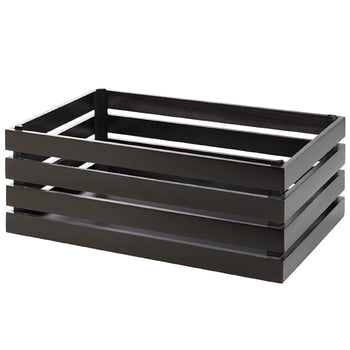 Skrzynka drewniana - SUPERBOX - wysokość: 200 mm - odpowiednia do GN 1/1 - Prime Gastro