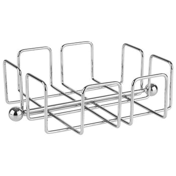 (6 sztuk) Serwetniki - WIRE - metalowe - na ok. 50 serwetek 1/4 zagiętych - wraz z obciążnikami - Prime Gastro