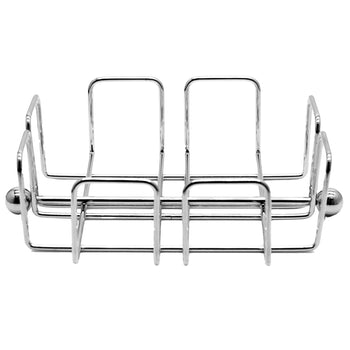 (6 sztuk) Serwetniki - WIRE - metalowe - na ok. 50 serwetek 1/4 zagiętych - wraz z obciążnikami - Prime Gastro