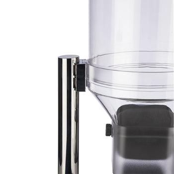 Dozownik płatków śniadaniowych - FRESH+EASY - 1 plastikowy pojemnik - 4,5 litra - stojak ze stali nierdzewnej - Prime Gastro