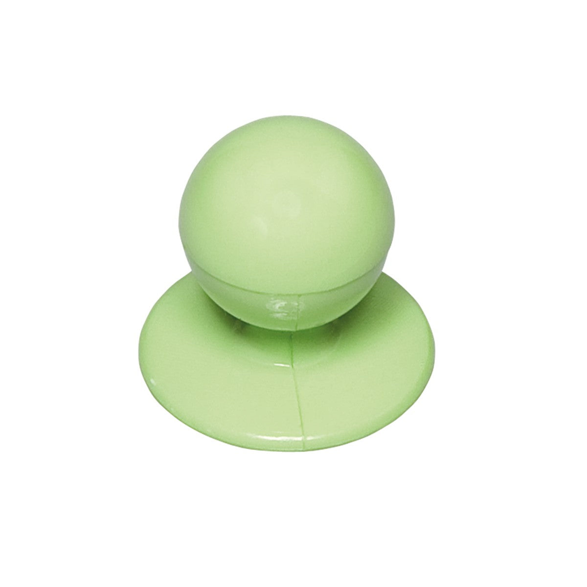 (12 pieces) ball buttons - green apple